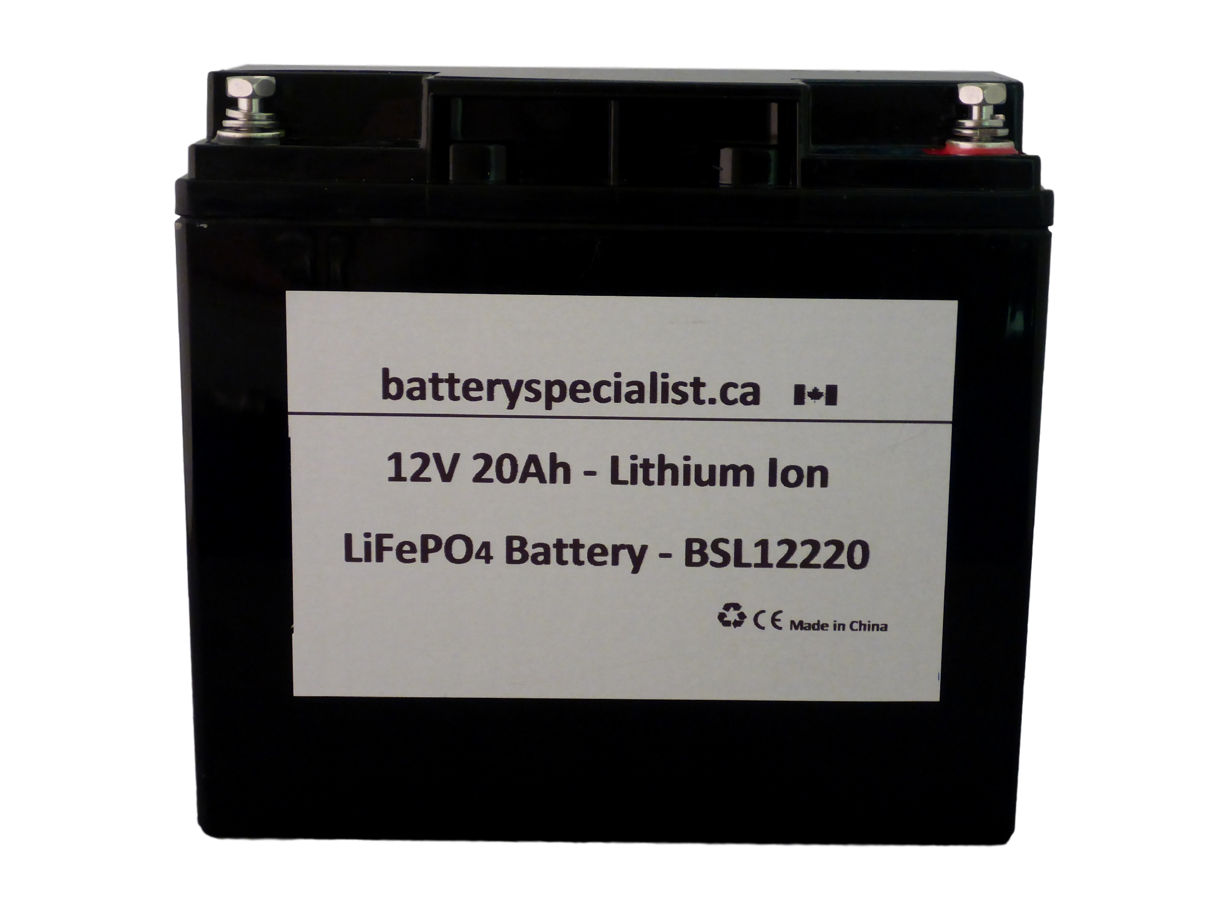 12V 20Ah Lithium Ion Battery